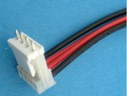 China crimped wires harness with AMP 3-641191-4 socket and male pin header,straight