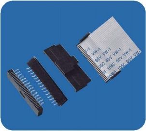 China PCB ffc lvds cable with fpc connector,high denisity