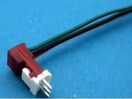 China crimped wires harness with AMP 3-641191-4 socket and male pin header,straight