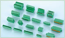 UL1059 Green 5.8MM Pitch Plug In Terminal Block For PCB , Female