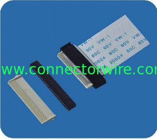 China PCB ffc lvds cable with fpc connector,high denisity