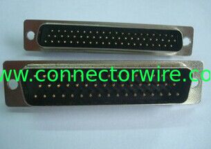 China db50 connector,three rows,HF,Rohs