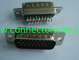 China db26 connector,three rows,HF,Rohs