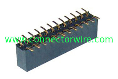 8.5mm height 2.54mm female pin header connector,smt