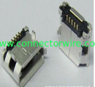 GUANGDONG MICRO USB CONNECTOR, 5P FEMALE, 5.65