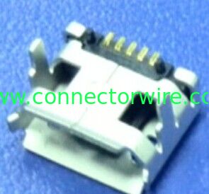 SHENZHEN MICRO USB 5P FEMALE CONNECTOR, 7.15 PIN LENGTH 1.1