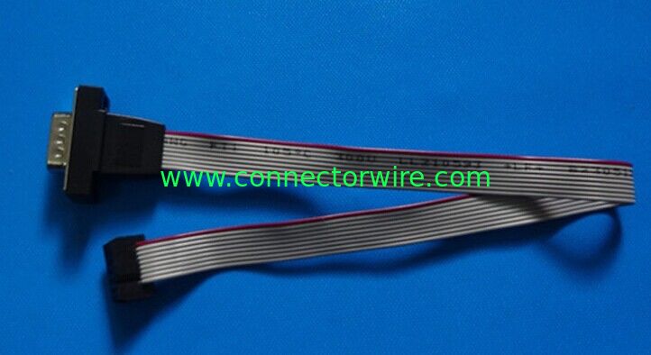 China OEM DB to 2.54mm IDC ribbion cable for computer