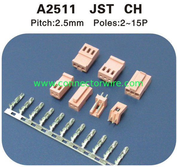 JST CH replacement 2.5mm Pitch socket and crimp pin connectors