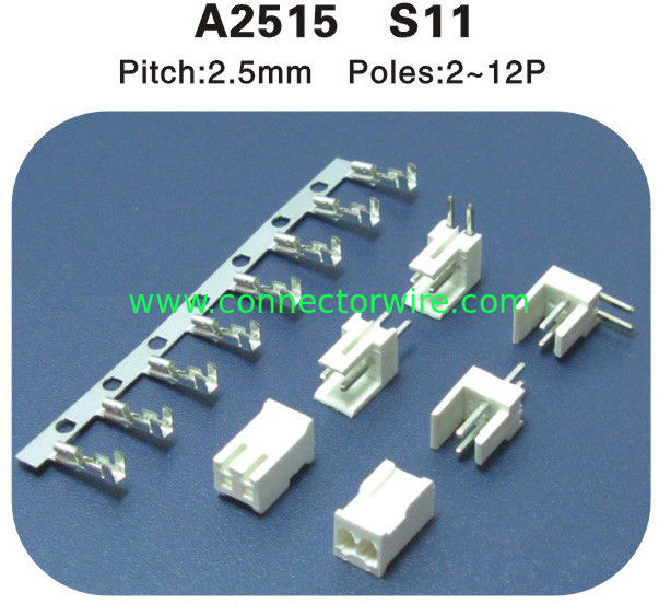 JST S11 replacement 2.5mm Pitch wire and board connectors