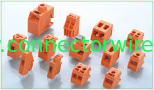 Orange Transformer Terminal Block Cconnector For Printed Circuit Board PCB