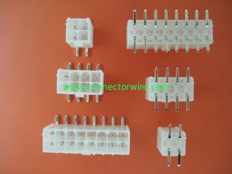 Double Rows SMD Wire To Board Connectors Vertical For Backplanes Equal Molex