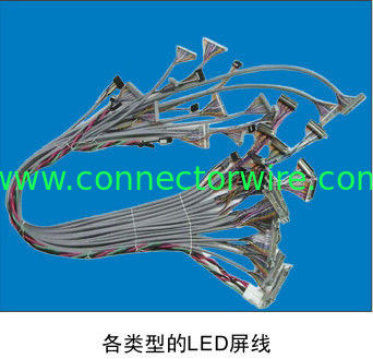 Low Voltage Differential Signaling LED LVDS Cable Assembly To Monitor Display
