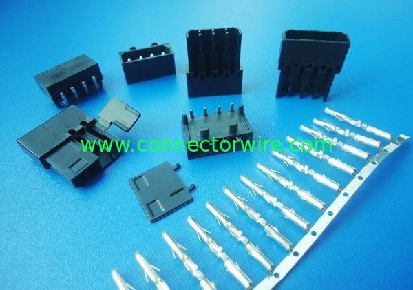 5.08mm pitch 4 Pins Header Cable To Board Connector Housing Heade Terminal Set To  Board