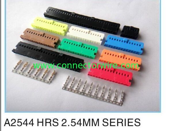 HRS 2.54mm Board To Wire Housing Wafer Terminal Black Green Red Blue Brown