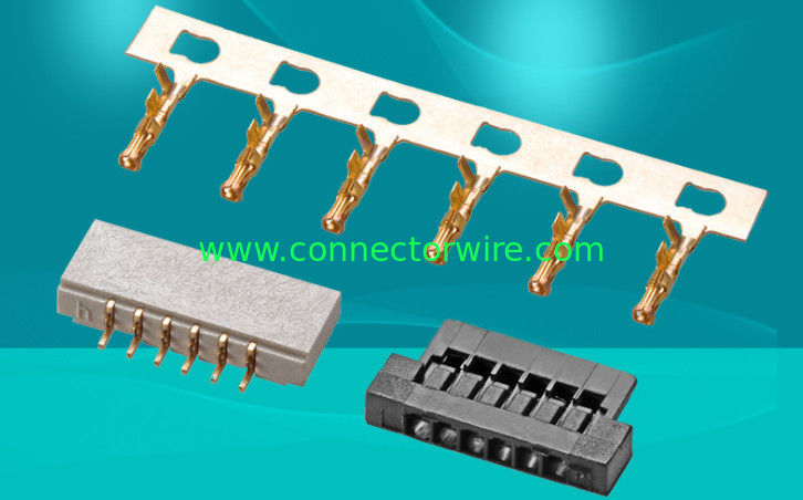 Connector header SMD,1.25mm 0.049" pitch , right angle 6 position for ICU ventilators