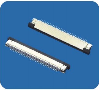 0.8mm pitch FFC/FPC connectors with lock,right angle