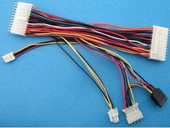 China  computer wire cable harness assembly SATA and Molex 5556