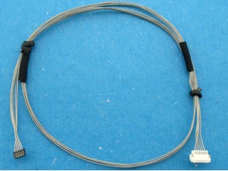 Led display cable assmbly Teflon wire assemblies and jst housing 0.8mm pitch, with smt header