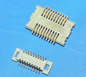 Alternative 0.5mm pitch btb male header and female socket connectors,1.5mm Heiht
